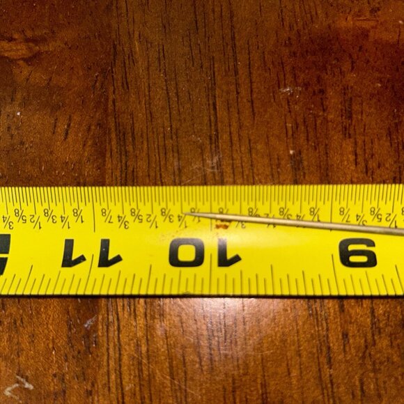 Scottish Terrier Antique Hat Pin Black & White Enamel Scottie Dogs 1900s 10 Inch - Picture 15 of 15